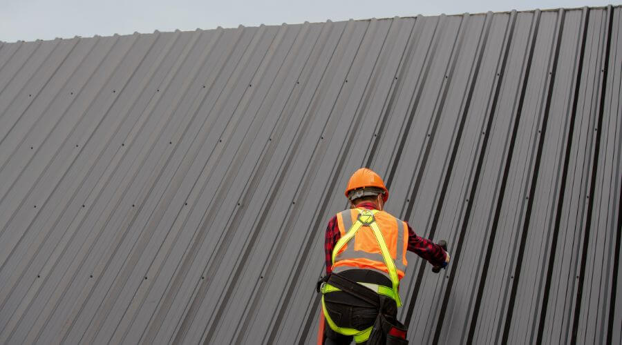 Professional metal roof installation services in Saint Hilaire, MN